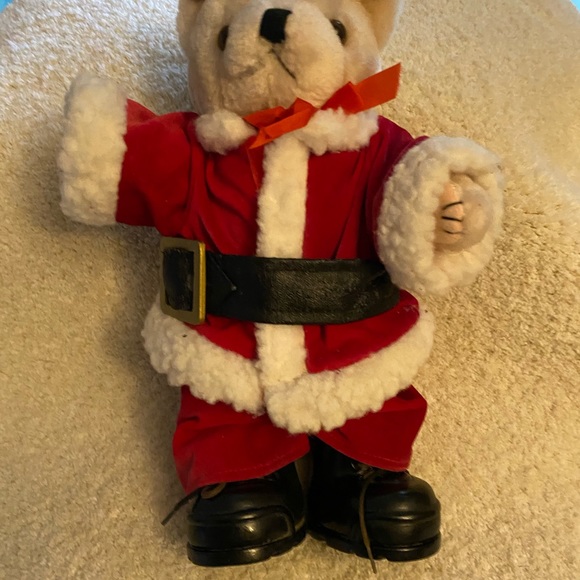 1998 Tender Heart Santa Bear - jointed - - Picture 9 of 9